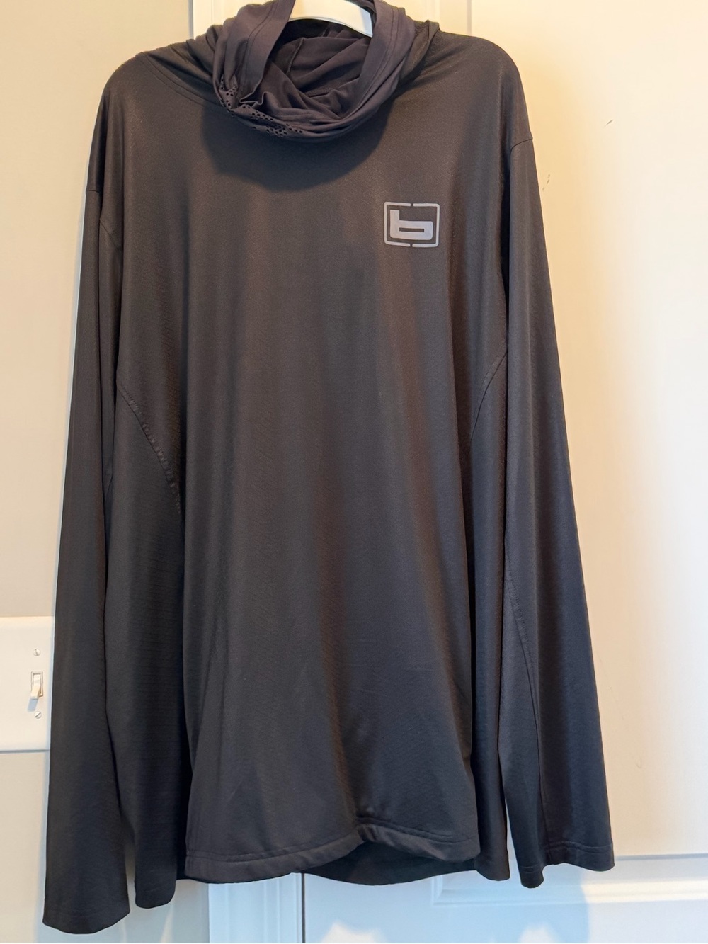 BANDED Black Long-Sleeve Stalker Hoodie